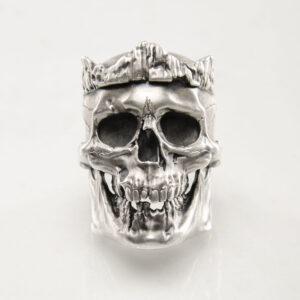 King sterling silver ring